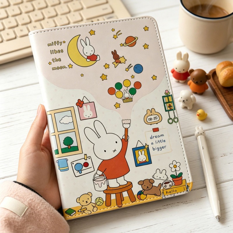 Nuevo Cuaderno B6 Miffy con Pá - Stationery Books reseña y precio
