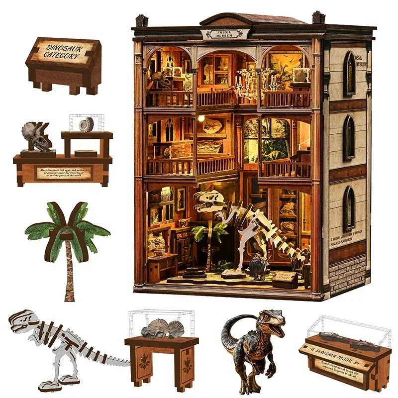 Kit de Inserción para Estanter - Diy Wooden Book Nook Kit Shelf Insert reseña y precio