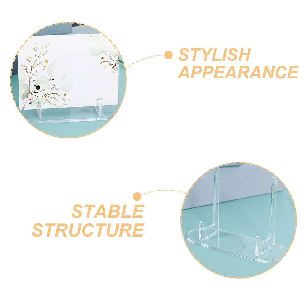 2 unidades de soporte transpar - Clear Acrylic Book Stand Holder reseña y precio
