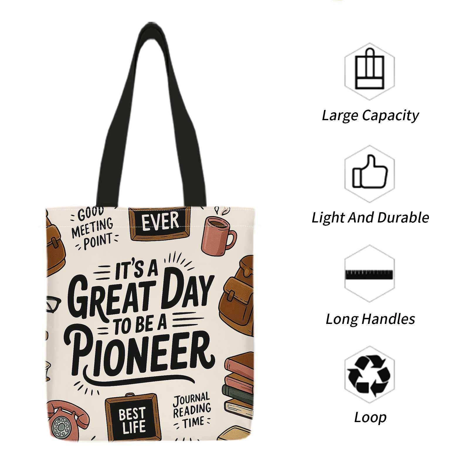 Bolsa de compras con estampado - Books reseña y precio
