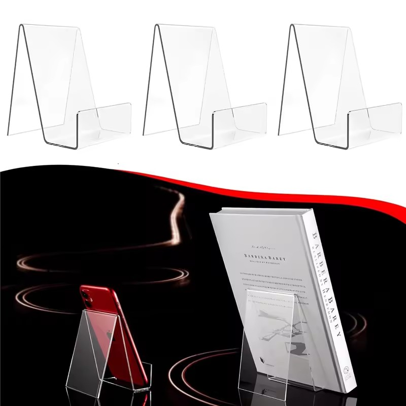 Soporte ajustable transparente - Clear Acrylic Book Stand Holder reseña y precio